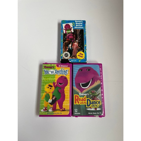 Lot of Barney VHS tapes - Picture 1 of 2